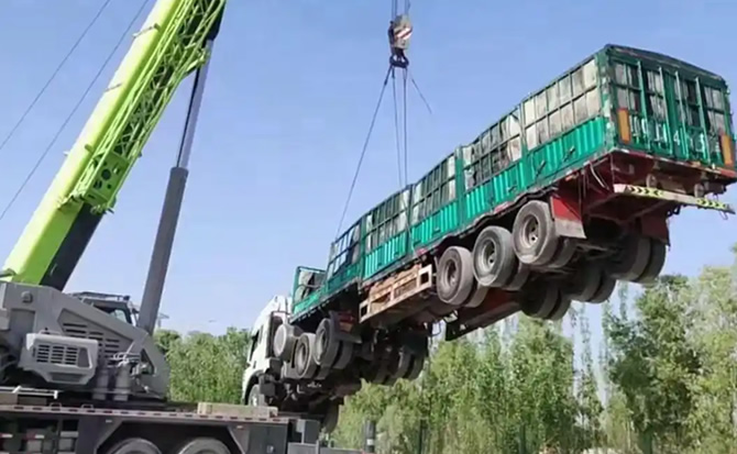 甘州区道路脱困救援案例